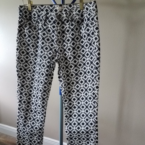 J. Crew Pants - J Crew Geometric Stretch Pants